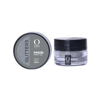 Glitter Pastel Gray 201